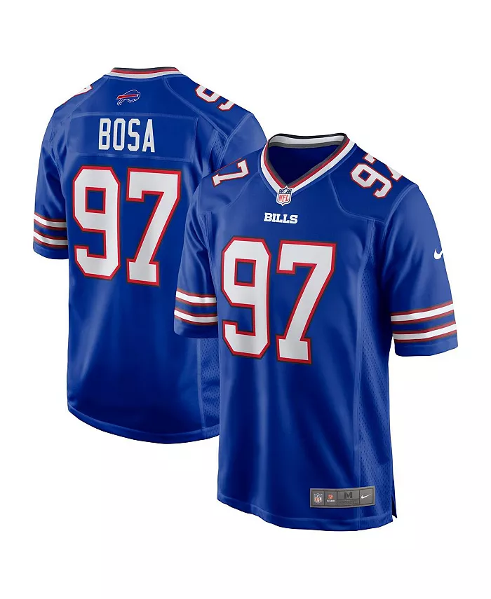 Мужская игровая джерси Joey Bosa в цветах Buffalo Bills Nike
Мужская игровая джерси Joey Bosa в цветах Buffalo Bills Nike