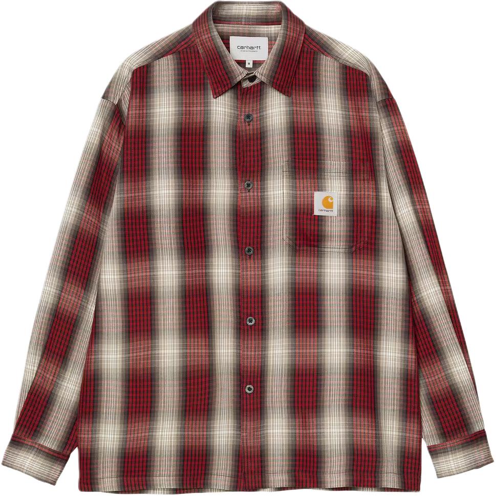 Рубашка oversize с накладными карманами Carhartt WIP, pepper красный
Рубашка oversize с накладными карманами Carhartt WIP, pepper красный