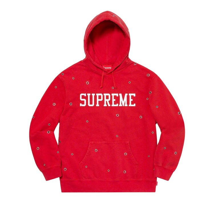 Толстовка Supreme Eyelet Hooded Sweatshirt Red, красный
Толстовка Supreme Eyelet Hooded Sweatshirt Red, красный