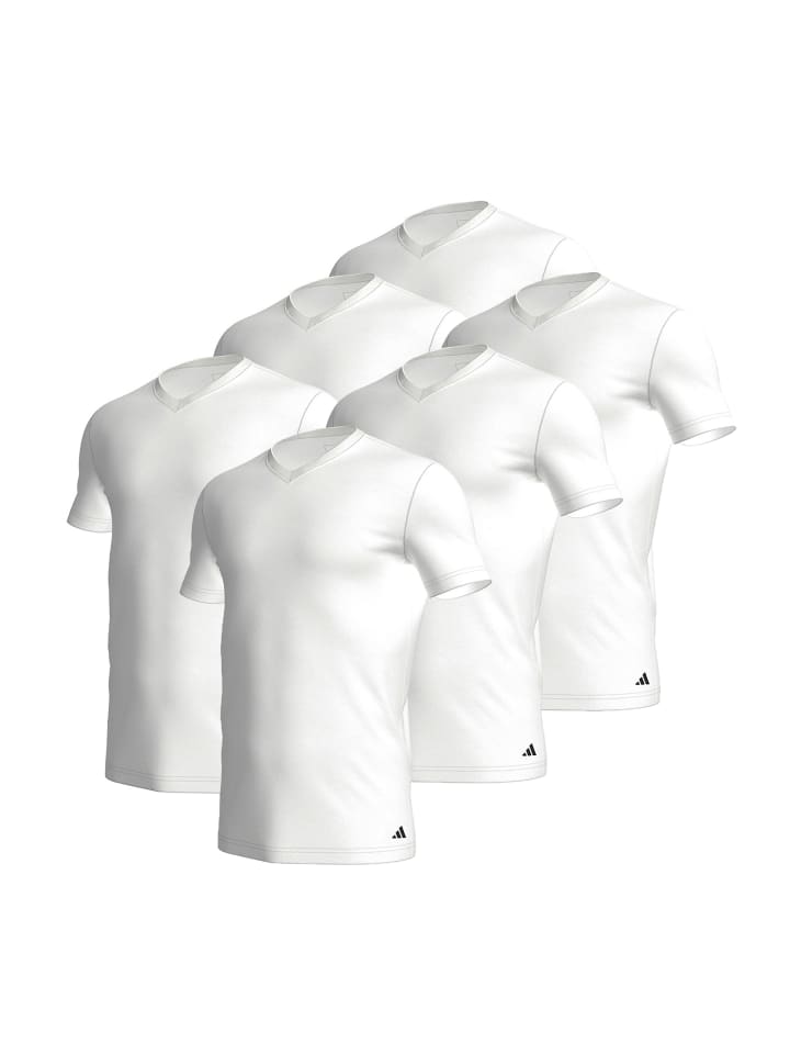 Футболка Basic с V-образным вырезом 6P белого цвета adidas, Белый, Футболка Basic с V-образным вырезом 6P белого цвета adidas
Футболка Basic с V-образным вырезом 6P белого цвета adidas, Белый, Футболка Basic с V-образным вырезом 6P белого цвета adidas