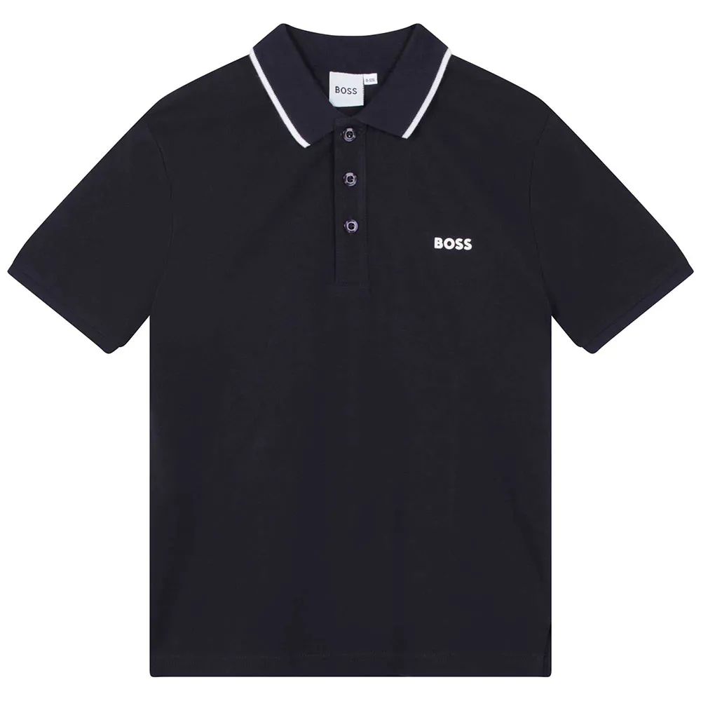 Поло с коротким рукавом BOSS J25P26, синий
Поло с коротким рукавом BOSS J25P26, синий