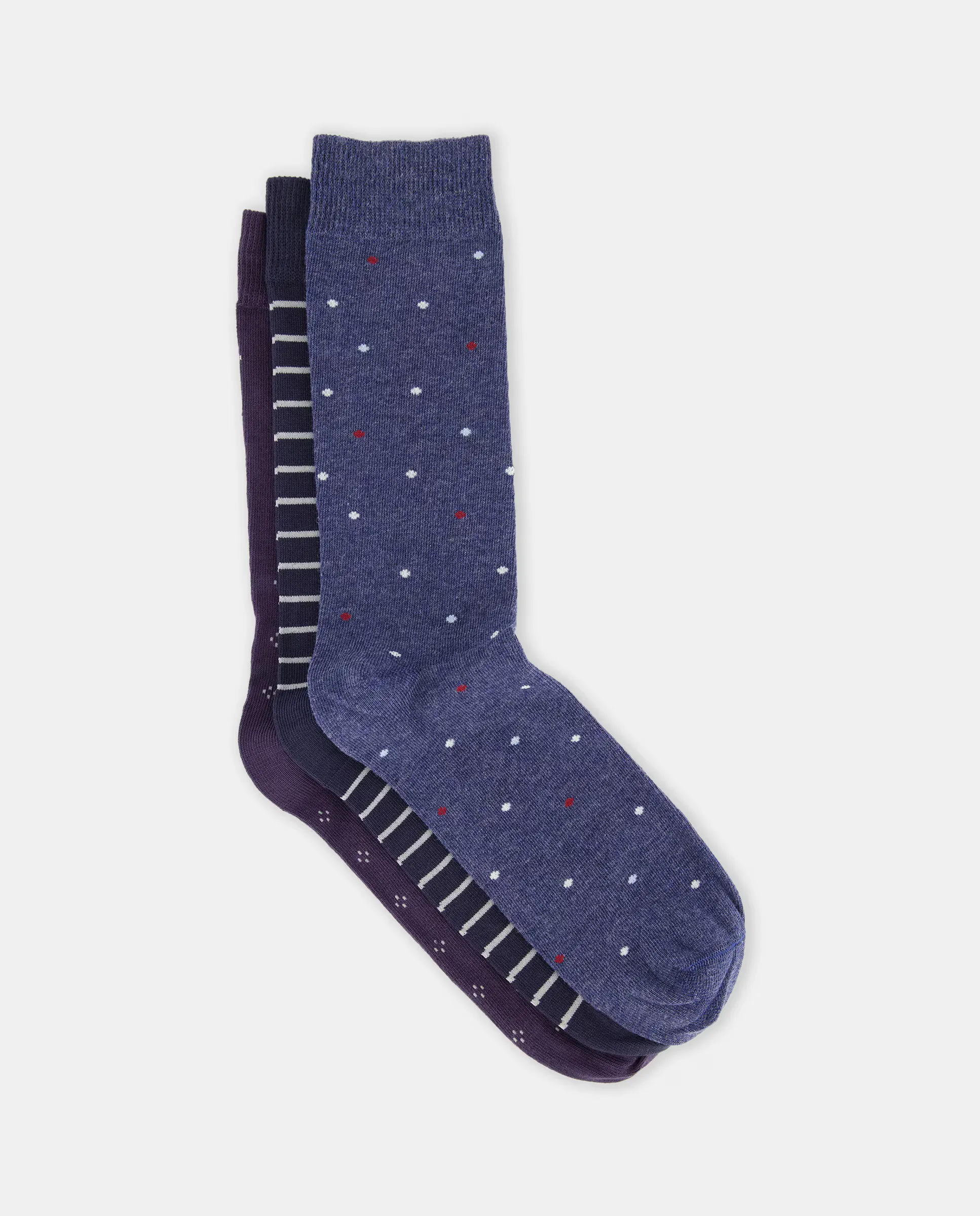 Набор из трех длинных мужских носков с принтом, производство Испания Easy Wear, темно-синий
Набор из трех длинных мужских носков с принтом, производство Испания Easy Wear, темно-синий