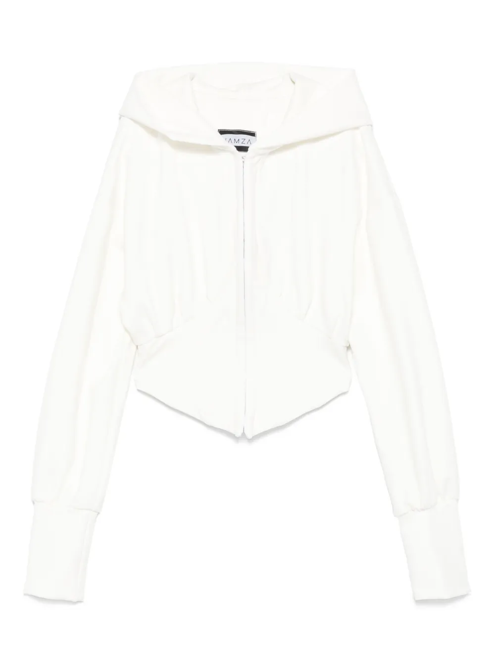 Толстовка с капюшоном на молнии спереди HAMZA, белый
Толстовка с капюшоном на молнии спереди HAMZA, белый
