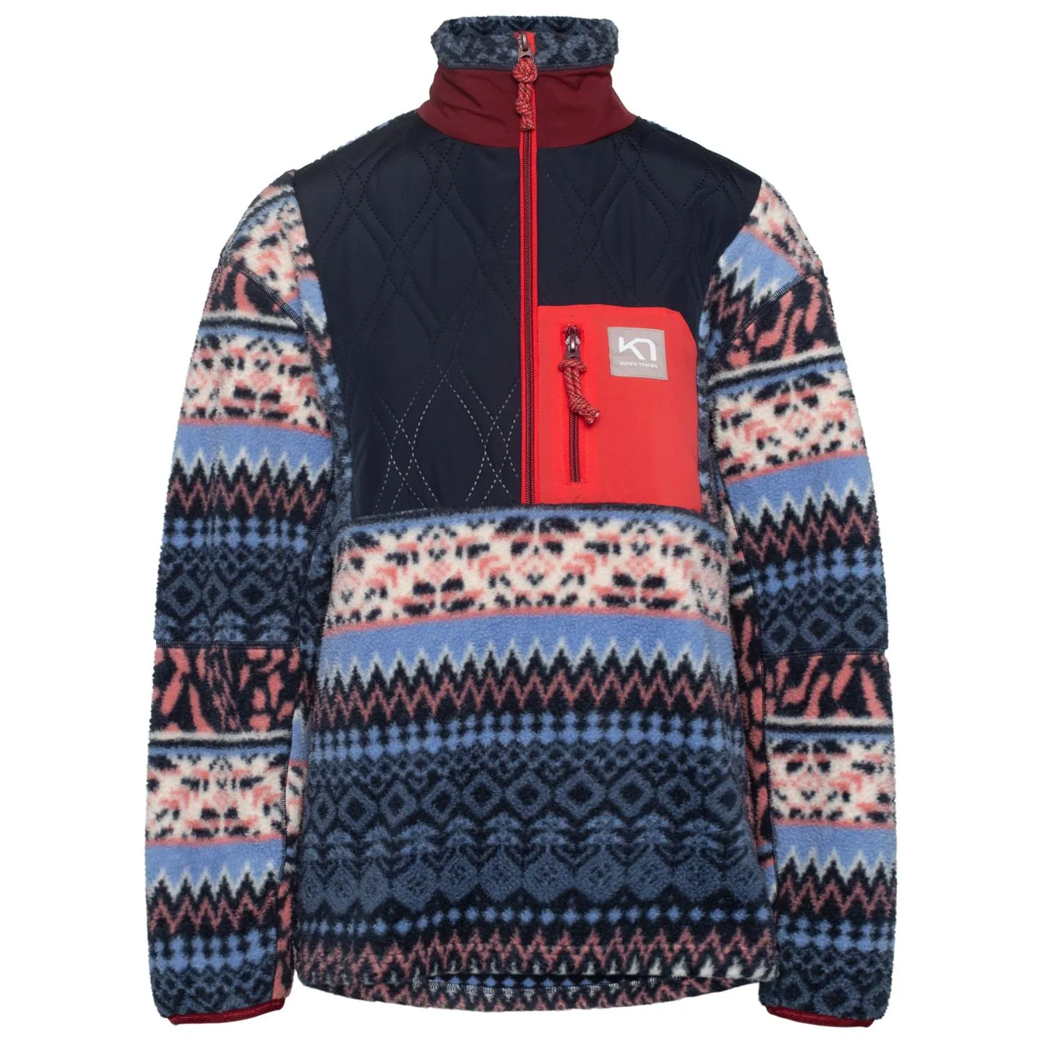 Женский пуловер с половинной застежкой Rothe Kari Traa, Royal
Женский пуловер с половинной застежкой Rothe Kari Traa, Royal