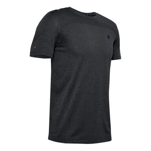 Футболка men's rush seamless fitted casual sports round neck breathable short sleeve black Under Armour, черный
Футболка men's rush seamless fitted casual sports round neck breathable short sleeve black Under Armour, черный