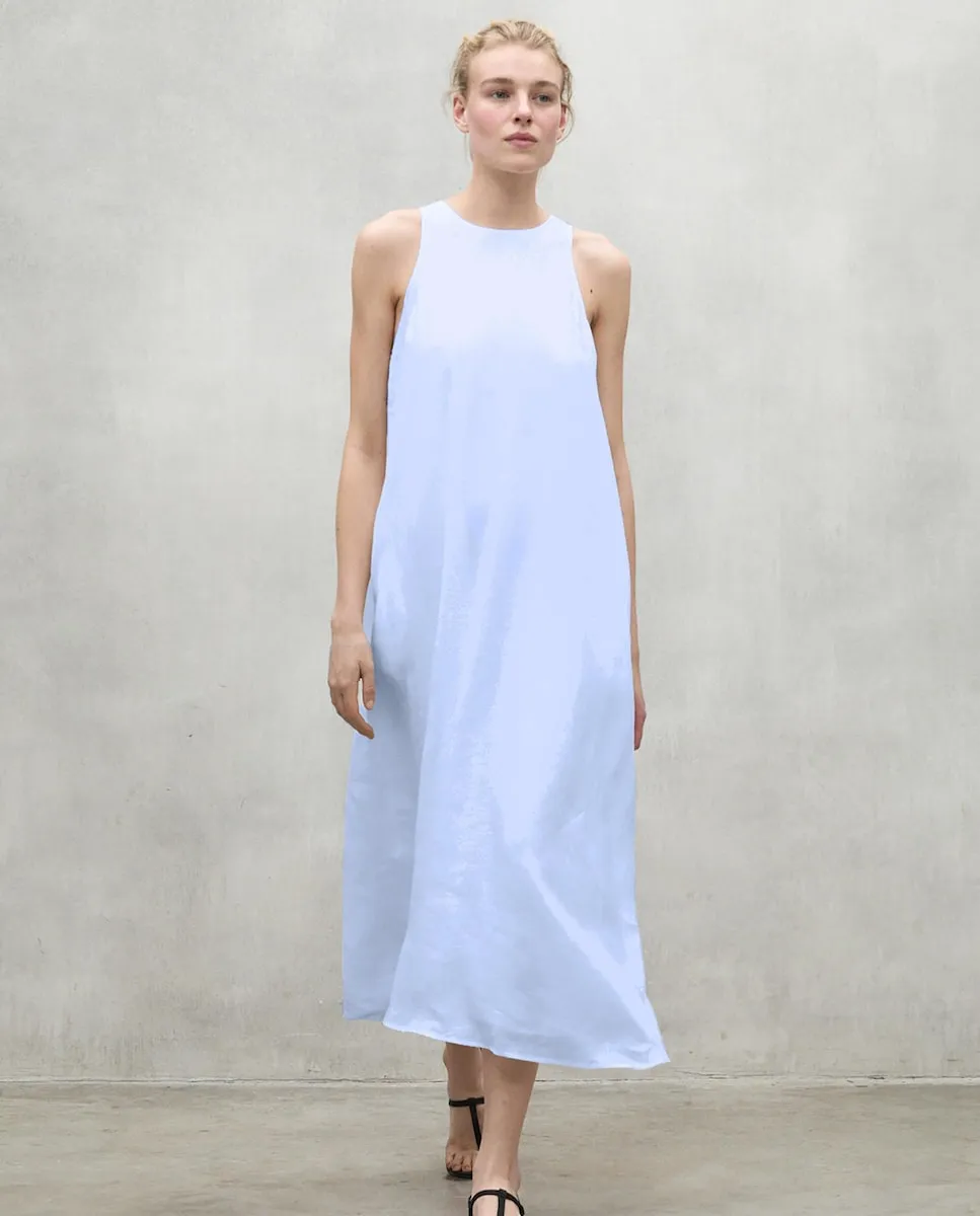 Платье с круглым вырезом и боковыми карманами Ecoalf, синий
Платье с круглым вырезом и боковыми карманами Ecoalf, синий