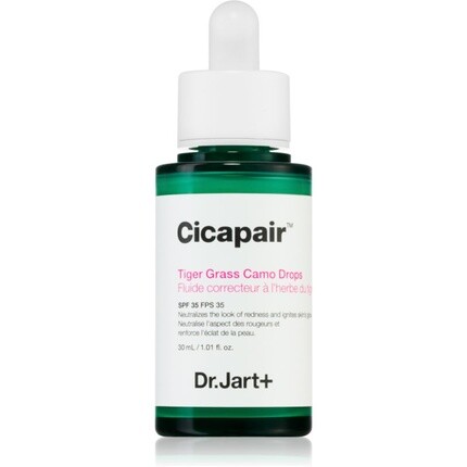 Dr Jart Cicapair Tiger Grass Camo Drops SPF35 Успокаивающая сыворотка для лица 30 мл Dr. Jart
Dr Jart Cicapair Tiger Grass Camo Drops SPF35 Успокаивающая сыворотка для лица 30 мл Dr. Jart