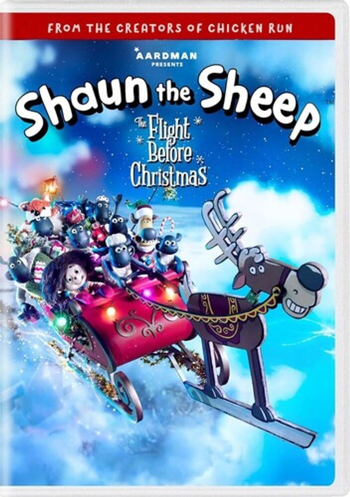 Диск DVD Shaun The Sheep: The Flight Before Christmas
Диск DVD Shaun The Sheep: The Flight Before Christmas