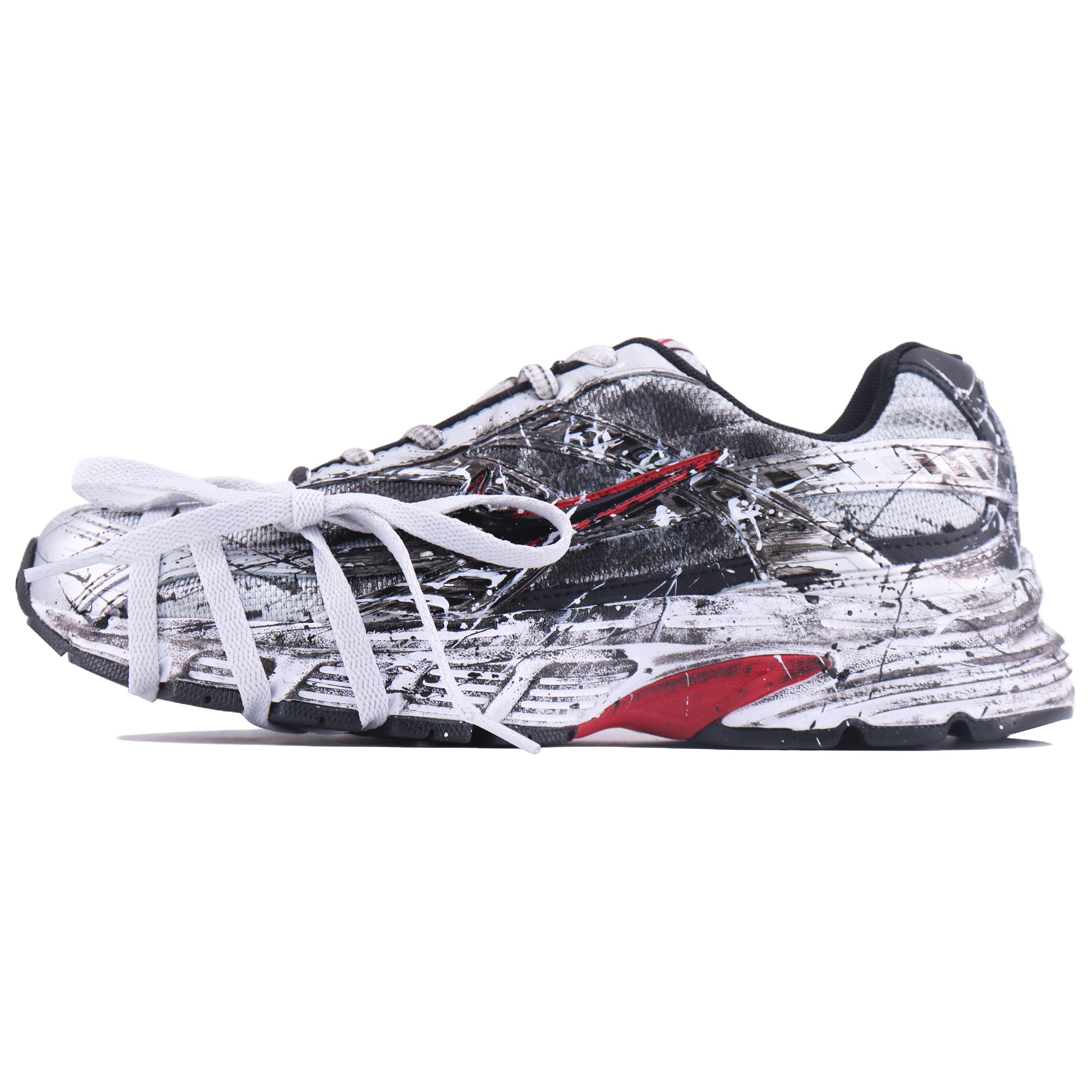 Кроссовки Initiator Low Top мужские, черные, серебристые Nike, Black Silver 
Кроссовки Initiator Low Top мужские, черные, серебристые Nike, Black Silver