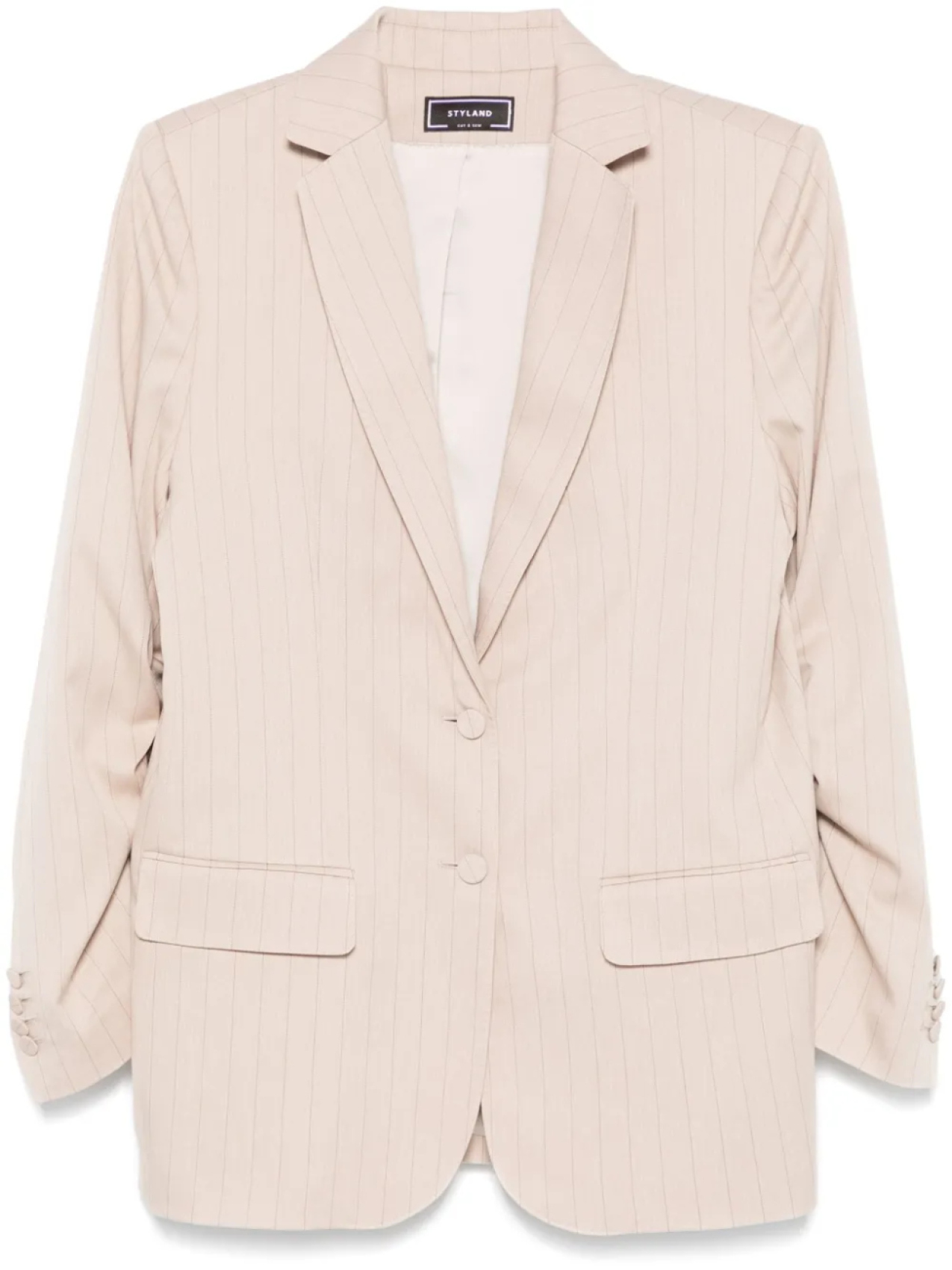 Пиджак в тонкую полоску STYLAND, нейтральный
Пиджак в тонкую полоску STYLAND, нейтральный