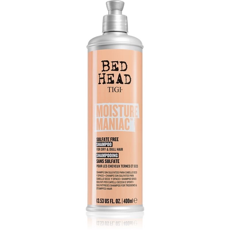 TIGI Bed Head Moisture Maniac очищающий питательный шампунь для сухих волос 400 мл Inna Marka
TIGI Bed Head Moisture Maniac очищающий питательный шампунь для сухих волос 400 мл Inna Marka