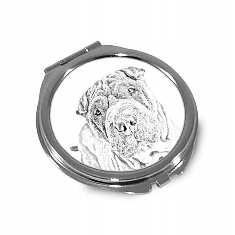 Шарпей Карманное зеркальце, которое складывается в сумочку Inna Marka
Шарпей Карманное зеркальце, которое складывается в сумочку Inna Marka