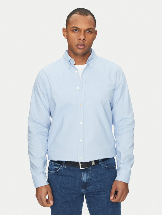 Рубашка обычного кроя Rickert 50519707 Boss, голубой
Рубашка обычного кроя Rickert 50519707 Boss, голубой