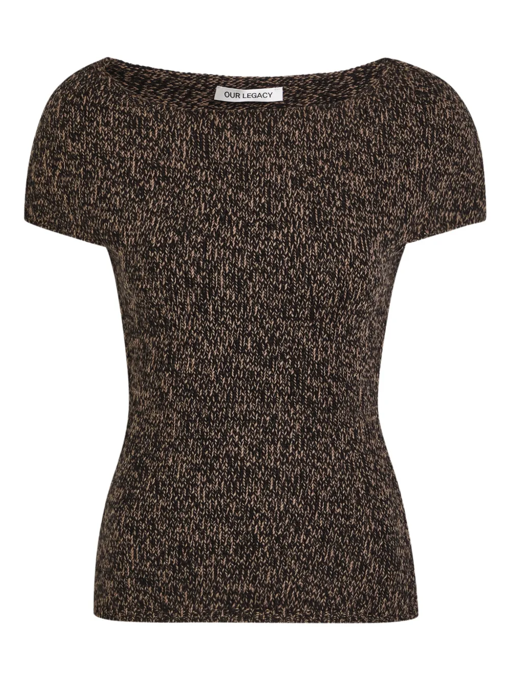 Топ из твидовой пряжи Our Legacy, коричневый
Топ из твидовой пряжи Our Legacy, коричневый