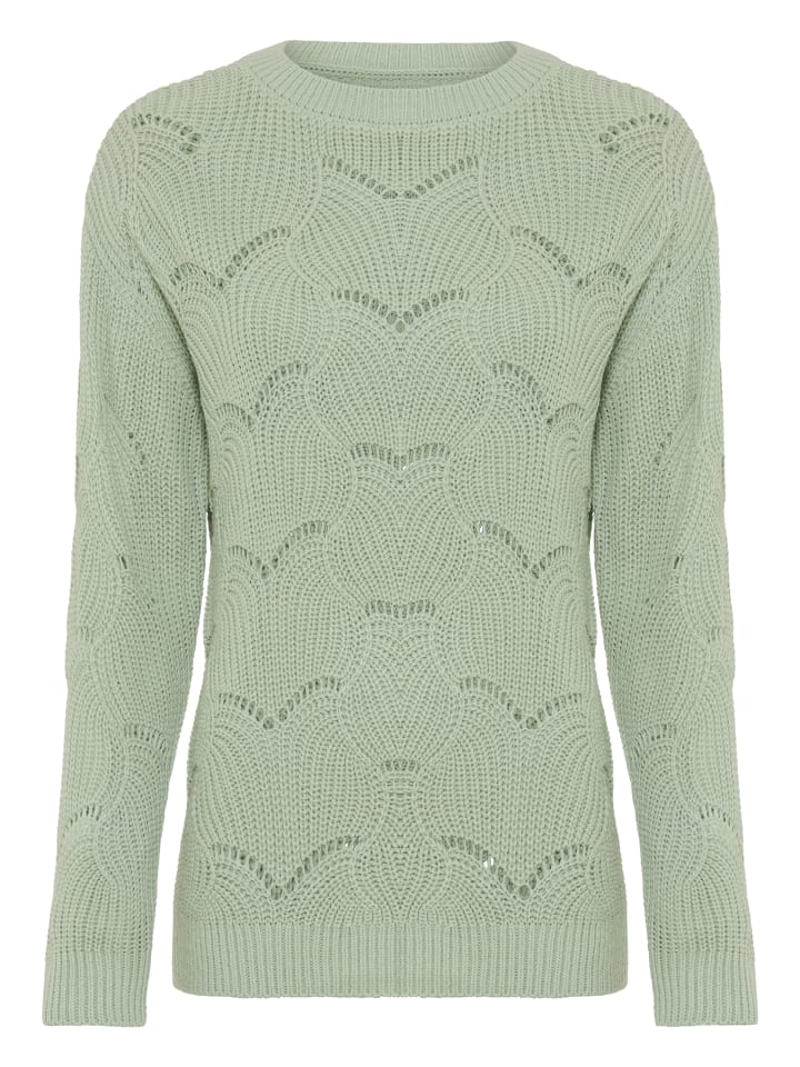 Ажурный свитер мятного цвета Laura Scott
Ажурный свитер мятного цвета Laura Scott