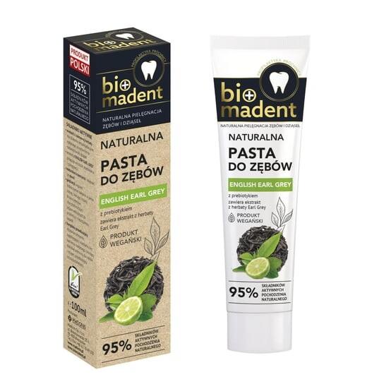 Натуральная зубная паста English Earl Grey с пребиотиком, 100 мл Pharmazis
Натуральная зубная паста English Earl Grey с пребиотиком, 100 мл Pharmazis