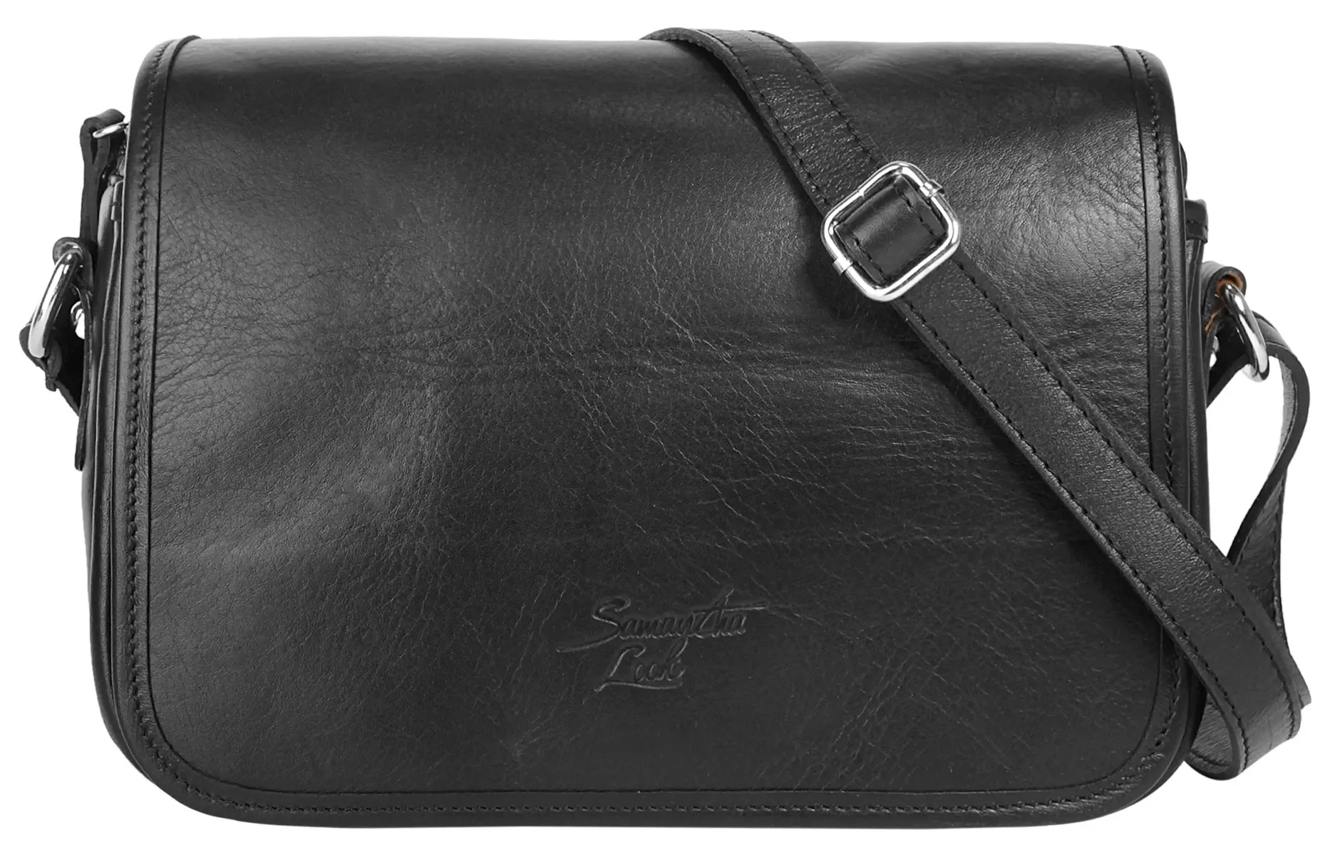 Сумка через плечо Samantha Look, натуральная кожа, производство Италия, черный
Сумка через плечо Samantha Look, натуральная кожа, производство Италия, черный