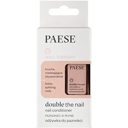 Двойной кондиционер для ногтей, 9 мл, Paese Cosmetics
Двойной кондиционер для ногтей, 9 мл, Paese Cosmetics