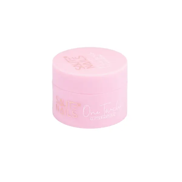 Глиттер натуральный строительный гель, 30 г Saute Nails One touch, цвет glitter natural 
Глиттер натуральный строительный гель, 30 г Saute Nails One touch, цвет glitter natural