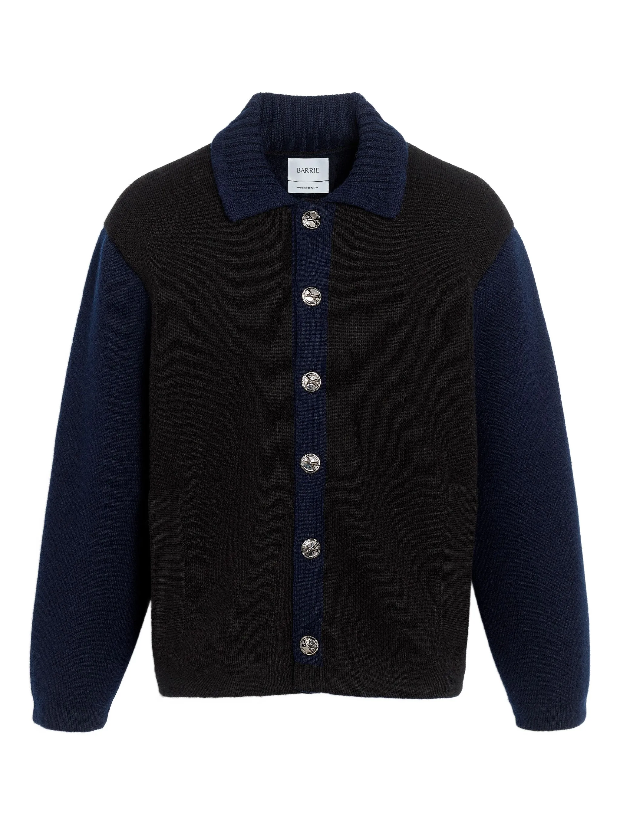 Кардиган в стиле колор-блок Barrie, черный
Кардиган в стиле колор-блок Barrie, черный