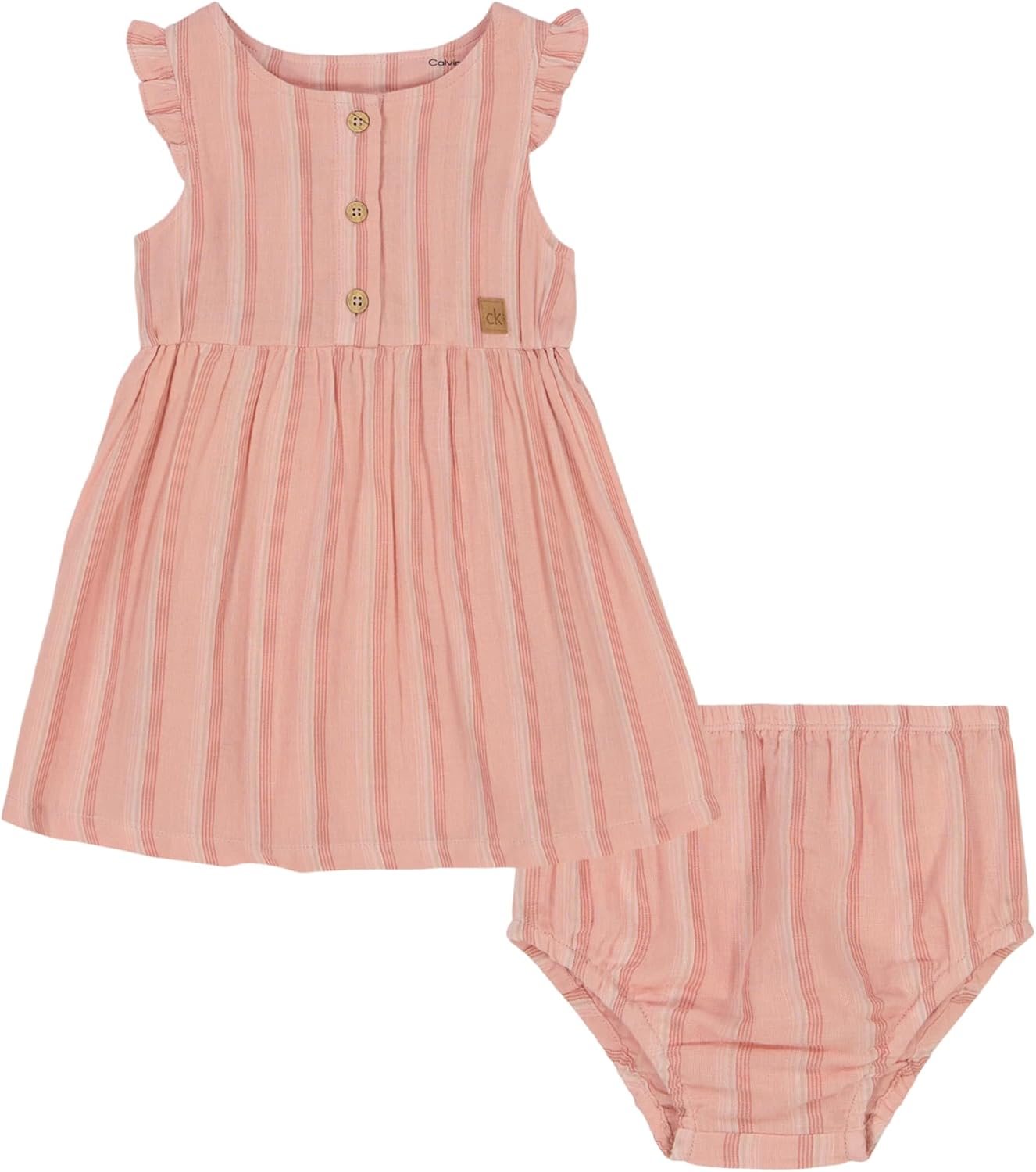 Платье для девочек Calvin Klein с подгузником, Bon Pink Stripes
Платье для девочек Calvin Klein с подгузником, Bon Pink Stripes