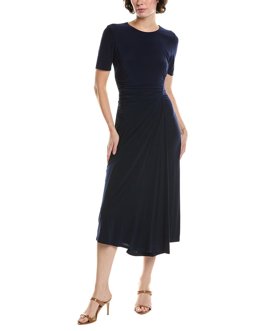 Платье миди с защипами Maison Tara, синий
Платье миди с защипами Maison Tara, синий