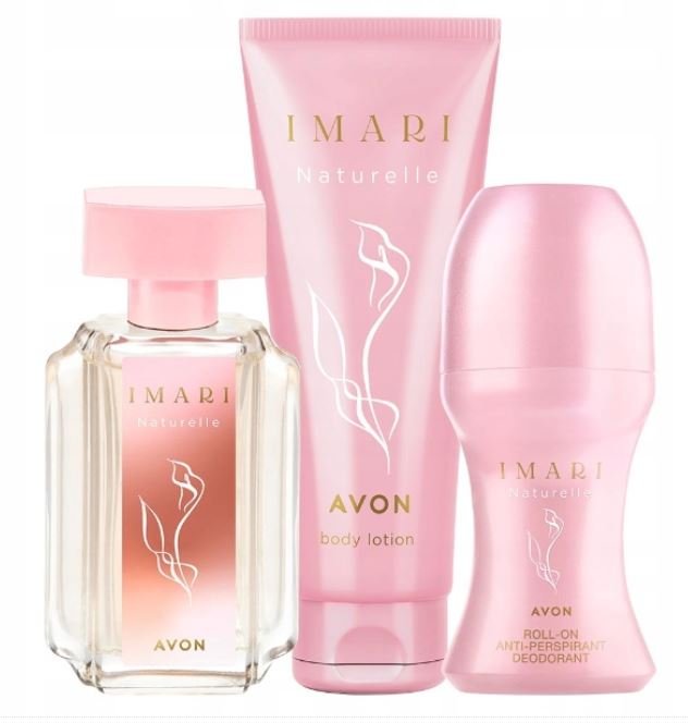 Avon Imari Naturelle, набор косметики, 3 шт.
Avon Imari Naturelle, набор косметики, 3 шт.