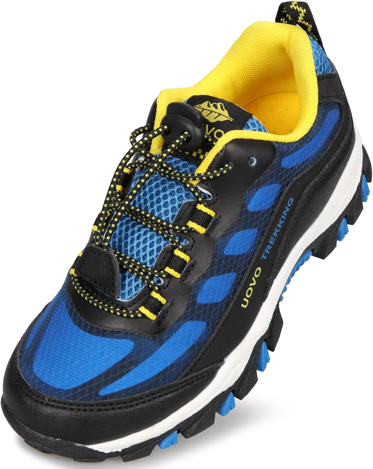 Детские кроссовки UOVO для мальчиков и девочек, водонепроницаемые для походов и бега, модные кроссовки на трейл, дышащие, легкие, противоскользящие, для прогулок на улице и спорта (для младших/старших детей), синий/желтый
Детские кроссовки UOVO для мальчиков и девочек, водонепроницаемые для походов и бега, модные кроссовки на трейл, дышащие, легкие, противоскользящие, для прогулок на улице и спорта (для младших/старших детей), синий/желтый