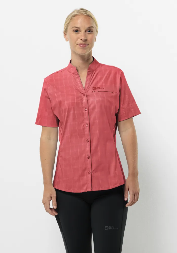 Блуза с короткими рукавами Jack Wolfskin "NORBO S/S SHIRT W", цвет Vibrant-Red-Check
Блуза с короткими рукавами Jack Wolfskin "NORBO S/S SHIRT W", цвет Vibrant-Red-Check