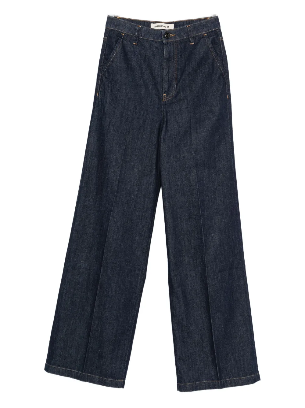 Джинсы с завышенной талией Semicouture, синий
Джинсы с завышенной талией Semicouture, синий