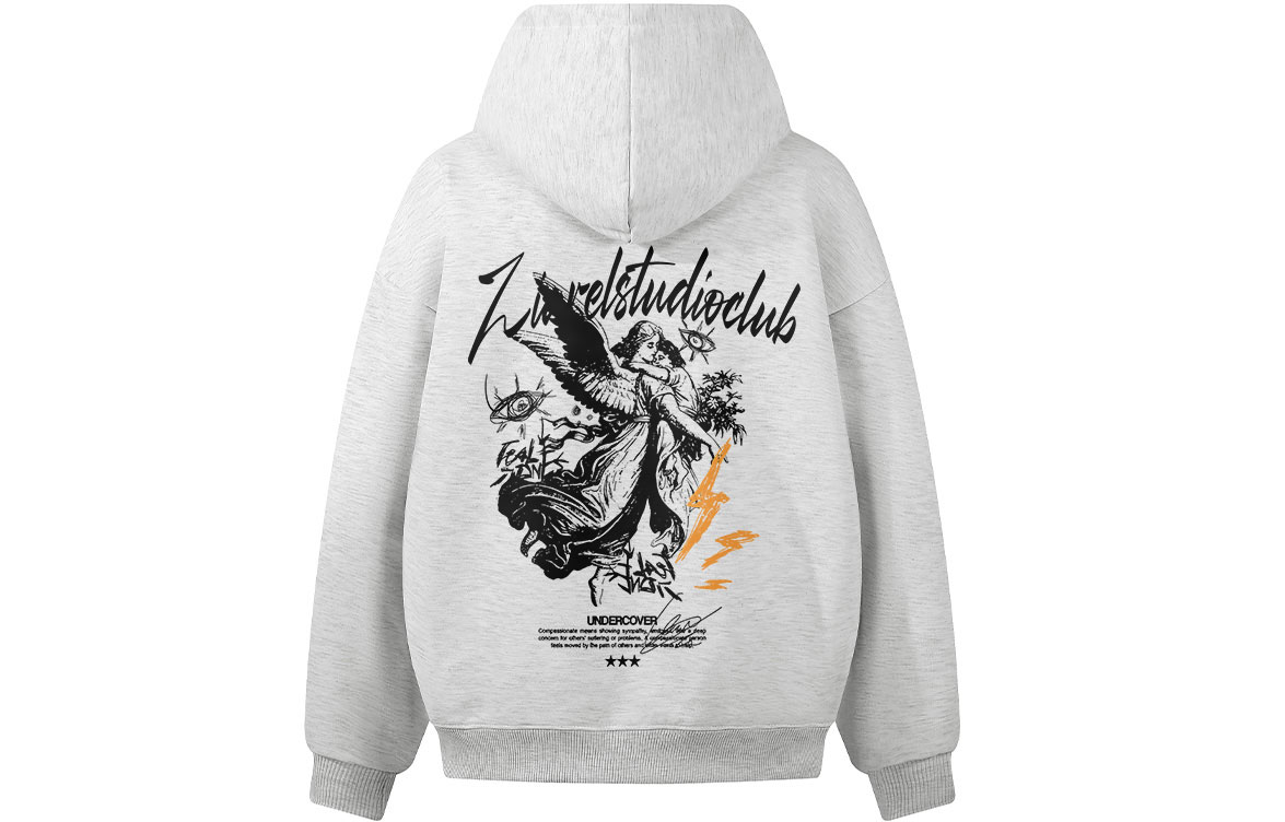 Толстовка Unisex Hooded Moderate Heavyweight ZIAREL, белый heather серый
Толстовка Unisex Hooded Moderate Heavyweight ZIAREL, белый heather серый
