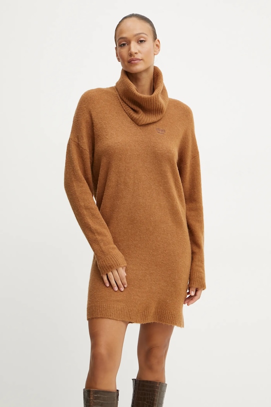 Платье с добавлением шерсти Liu Jo, коричневый
Платье с добавлением шерсти Liu Jo, коричневый