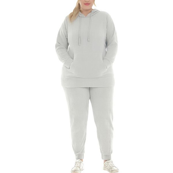 Комплект из двух предметов Plus size из мягкого ребристого трикотажа Wm Fashion, Heather Grey
Комплект из двух предметов Plus size из мягкого ребристого трикотажа Wm Fashion, Heather Grey