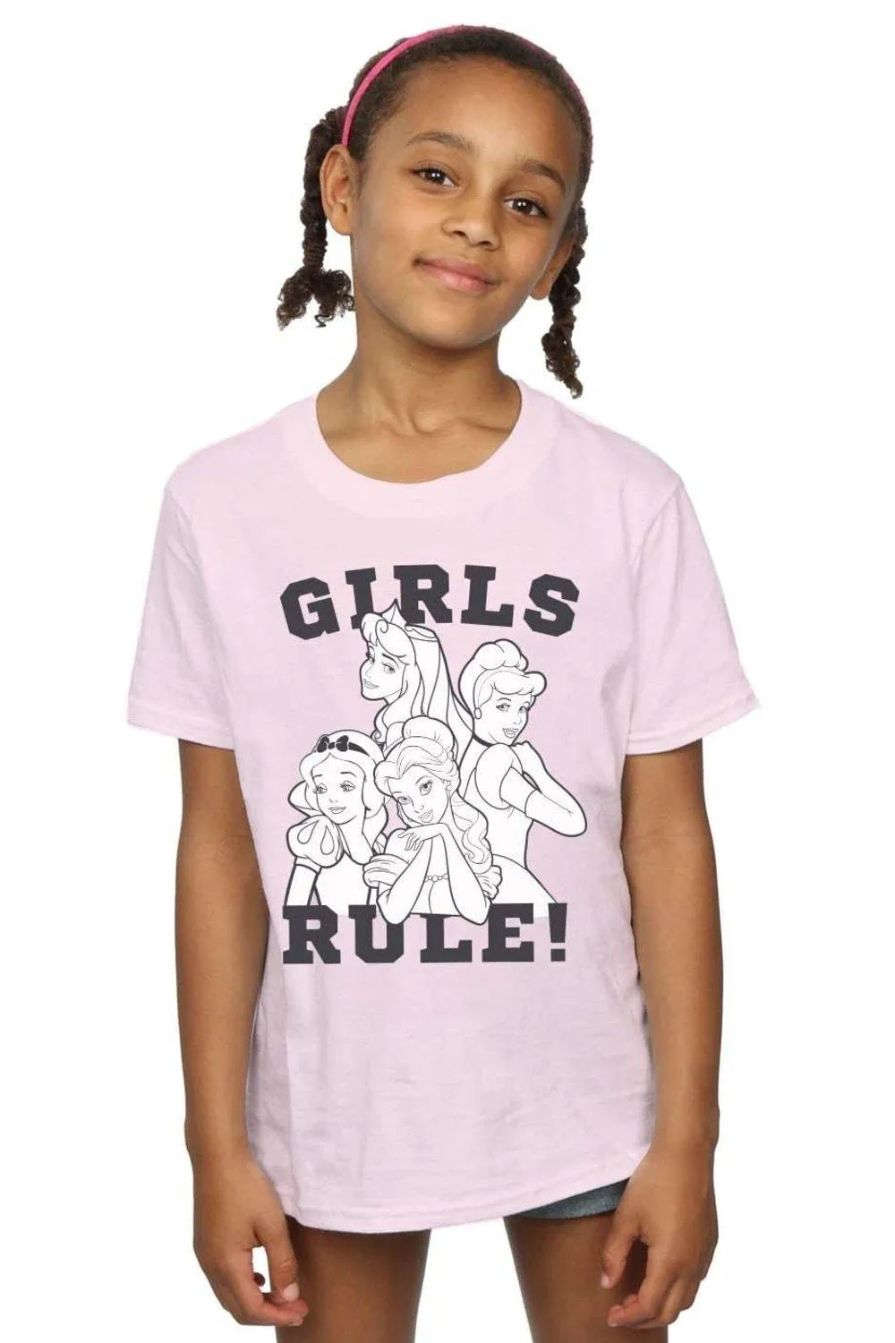 Хлопковая футболка «Правят принцессы» Disney, розовый
Хлопковая футболка «Правят принцессы» Disney, розовый