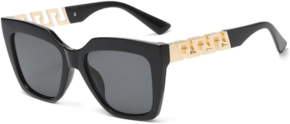 MUTYNE Модные женские солнцезащитные очки в квадратной оправе, элегантные очки класса люкс для активного отдыха, защита от УФ-излучения UV400, металлические женские очки, C2
MUTYNE Модные женские солнцезащитные очки в квадратной оправе, элегантные очки класса люкс для активного отдыха, защита от УФ-излучения UV400, металлические женские очки, C2