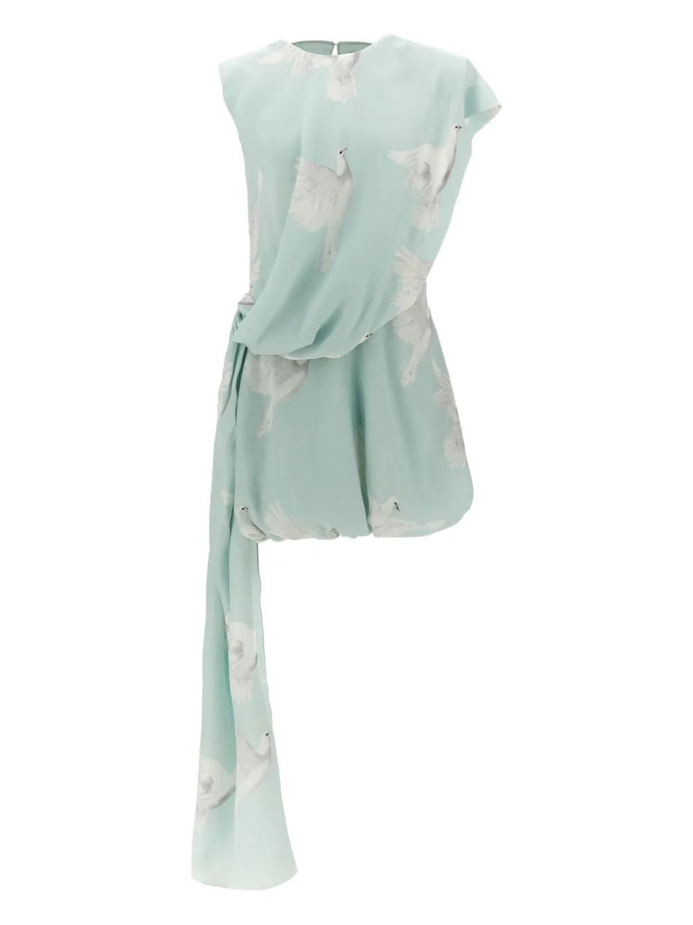 Шелковое платье асимметричного кроя STELLA MCCARTNEY, синий
Шелковое платье асимметричного кроя STELLA MCCARTNEY, синий