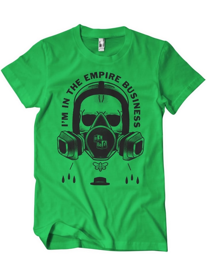 Футболка I'M In The Empire Business T-Shirt Breaking Bad, зеленый
Футболка I'M In The Empire Business T-Shirt Breaking Bad, зеленый