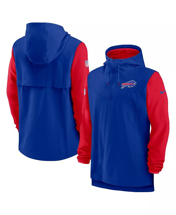 Мужская худи с молнией на четверть Royal, Red Buffalo Bills Sideline Player Nike
Мужская худи с молнией на четверть Royal, Red Buffalo Bills Sideline Player Nike