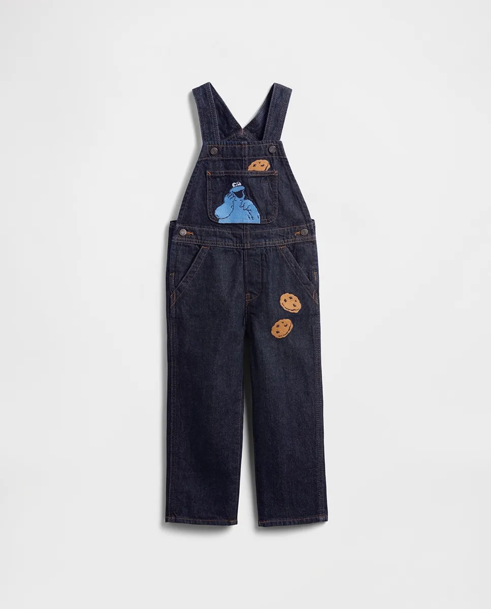 Джинсовый детский комбинезон с принтом Gap, черный
Джинсовый детский комбинезон с принтом Gap, черный