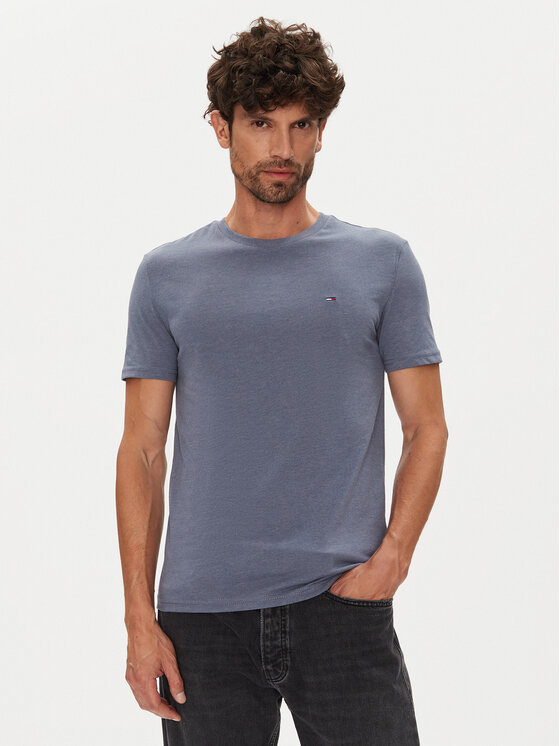 Футболка slim fit Jaspe DM0DM20363 Tommy Jeans, синий 
Футболка slim fit Jaspe DM0DM20363 Tommy Jeans, синий