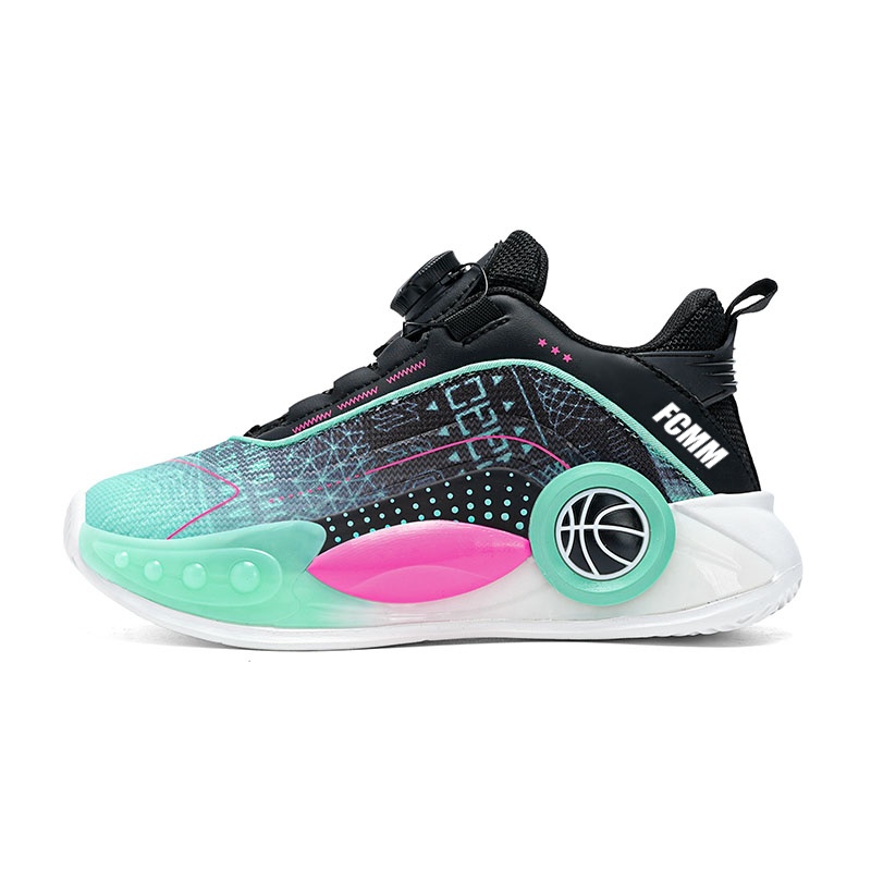 Детские баскетбольные кроссовки для подростков FCMM, черный/зеленый
Детские баскетбольные кроссовки для подростков FCMM, черный/зеленый