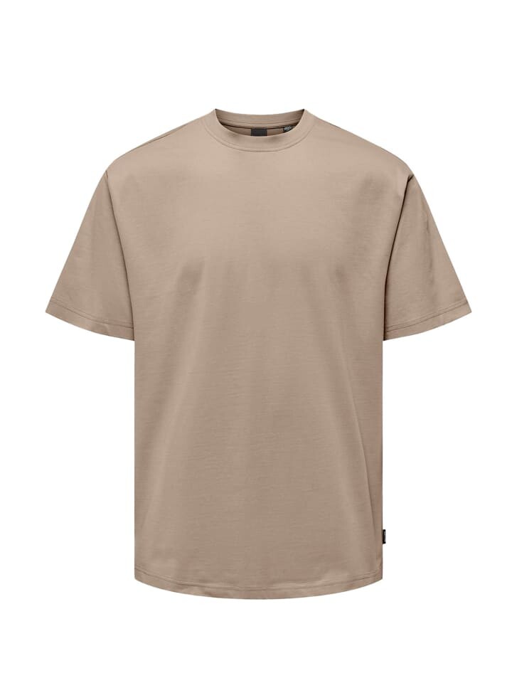 Футболка ONLY & SONS T-Shirt Onsfred, цвет Desert taupe
Футболка ONLY & SONS T-Shirt Onsfred, цвет Desert taupe