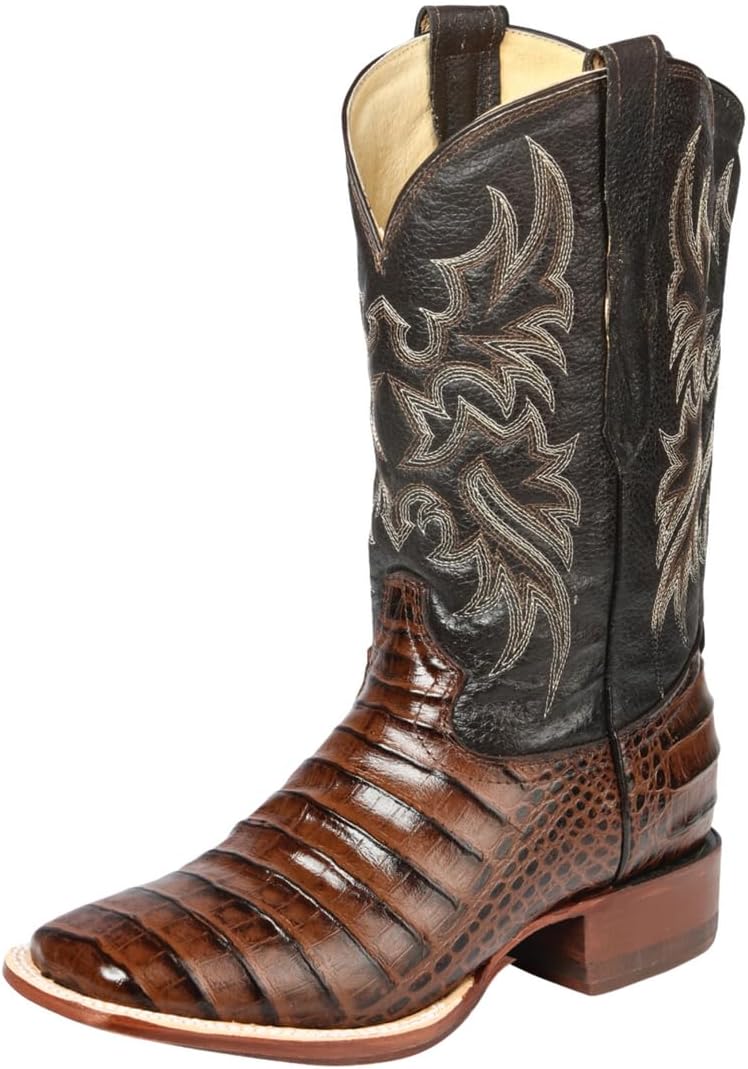 Мужские сапоги вестерн El General Western Cowboy с принтом под аллигатора, черные Nuestratradicionmex
Мужские сапоги вестерн El General Western Cowboy с принтом под аллигатора, черные Nuestratradicionmex