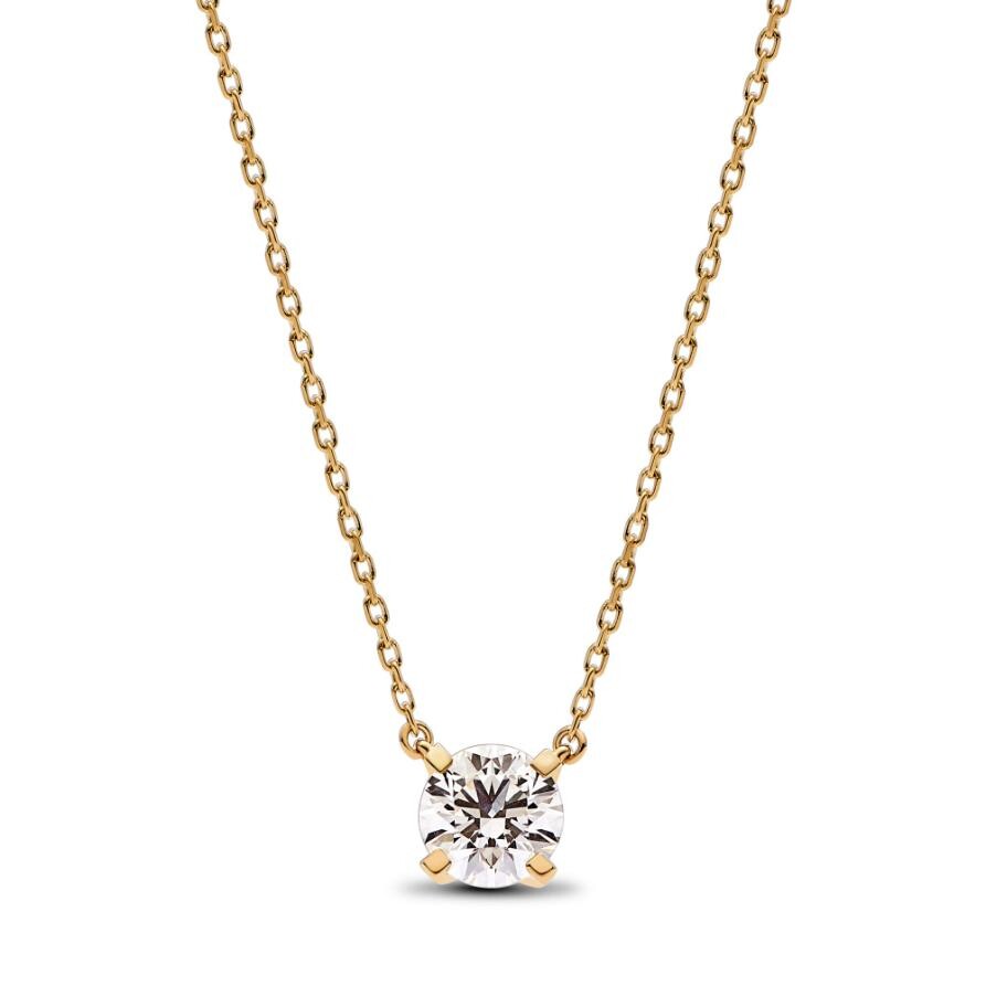 Ожерелья Pandora Era Lab-grown Diamond Pendant Necklace 1.00 carat tw 14k Gold, золото
Ожерелья Pandora Era Lab-grown Diamond Pendant Necklace 1.00 carat tw 14k Gold, золото
