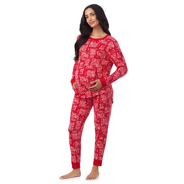 Топ и джоггеры для беременных из свитера Cuddl Duds, Snowy Shops
Топ и джоггеры для беременных из свитера Cuddl Duds, Snowy Shops