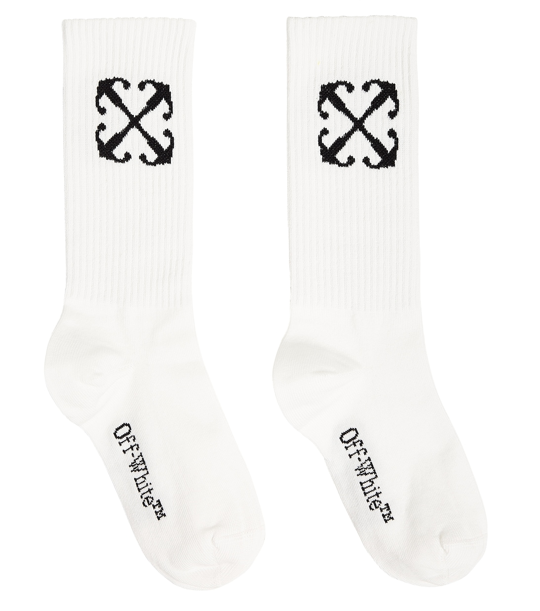 Носки Arrows из жаккардовой смеси хлопка Off-White Kids, White Black
Носки Arrows из жаккардовой смеси хлопка Off-White Kids, White Black