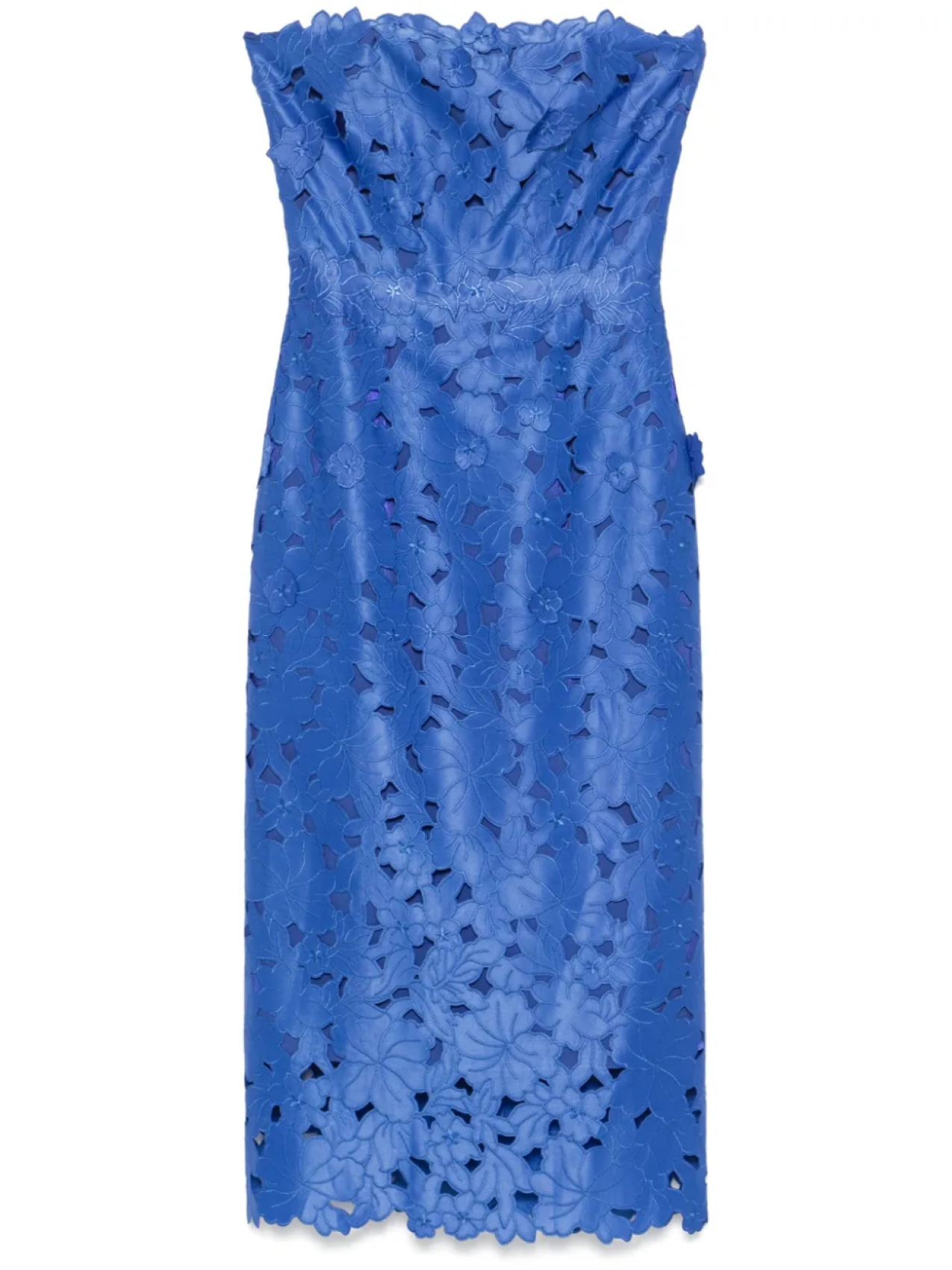 Платье миди Costarellos из атласа, синий
Платье миди Costarellos из атласа, синий