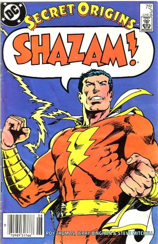 Secret Origins, #3 Starring Captain Marvel (Shazam) Comic Book, 1986 (DC COMICS)
Secret Origins, #3 Starring Captain Marvel (Shazam) Comic Book, 1986 (DC COMICS)