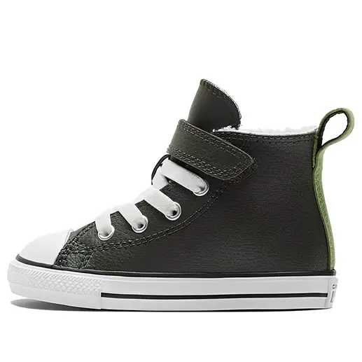 Кроссовки chuck taylor all star easy-on lined leather 'green' Converse, зеленый 
Кроссовки chuck taylor all star easy-on lined leather 'green' Converse, зеленый