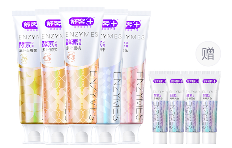 Saky+ Отбеливающая ферментная зубная паста для взрослых 120г
Saky+ Отбеливающая ферментная зубная паста для взрослых 120г